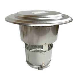 Rockford Chimney Supply Stainless Steel Chimney Rain Cap RockFlex, Round 5.5 Inch