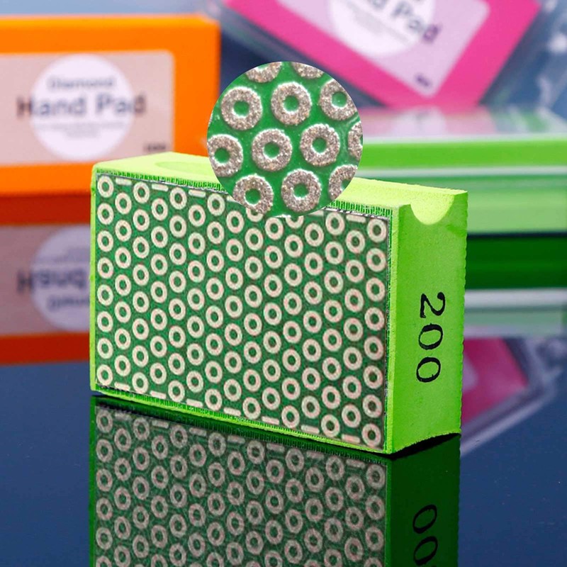 Diamond Hand Polishing Pads for Sanding Concrete Glass Stone Granite