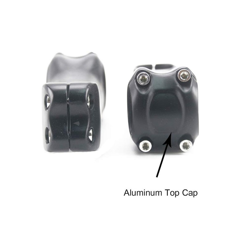 Alfa Pasca Carbon Handlebar Road Bike Stem 17 Degree Carbon