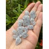 GAF TREASURES Small Rough Natural Stones, 0.35-1" Raw Crystals, Natural