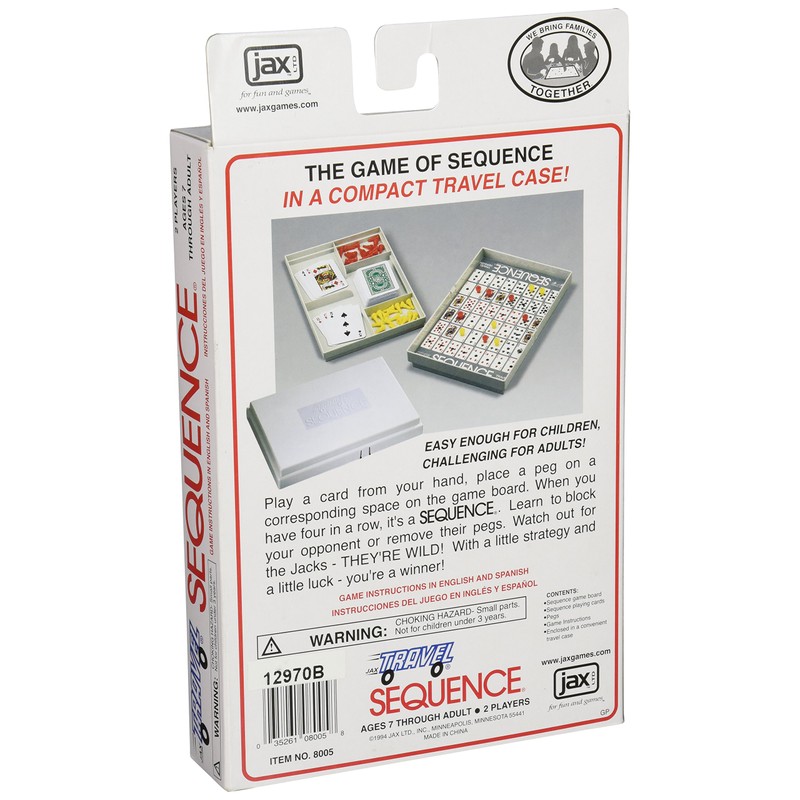 Jax Travel SEQUENCE - The Exciting Strategy Game in a