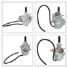 Thomletha Carburetor Handle Grip Bar and Throttle Cable Replacement for