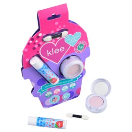LunaStar Klee Eye Shadow and Lip Shimmer Makeup Kit. Gentle and Non-Toxic. Kid-Friendly. Made in USA. (Candy Shimmer)