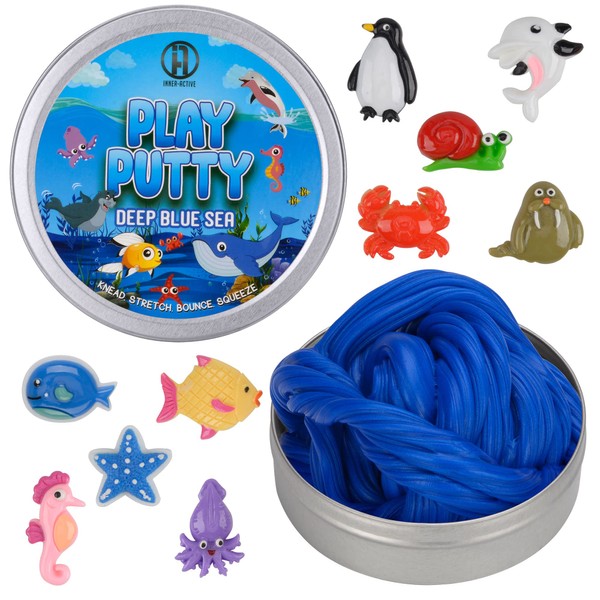 INNER-ACTIVE Play Putty Therapy Putty for Kids with Charms Deep