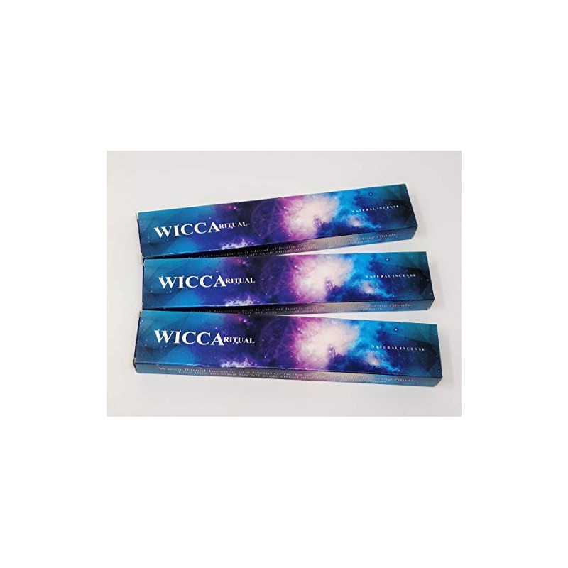 3 X Wicca Ritual New Moon Incense Sticks with Free