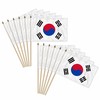 South Korea 12x18in Stick Flag - 1 dozen pack