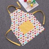 BESTonZON Children's Cotton Apron with Pockets, Adjustable Children's Bib for