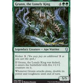 Grunn, The Lonely King - Foil - Dominaria - Prerelease Promo