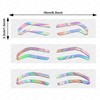 Airbrush Brows Shaping Guides Stickers, Rainbrow Eyebrow Tint Tape Stencils