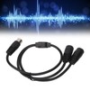 DIN 4PIN to 2DIN 4PIN Adapter Cable Professional Male to