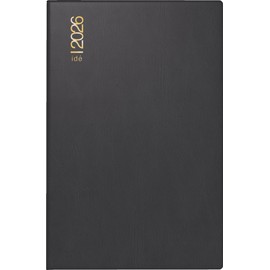 rido/idé Taschenkalender Mod. partner/Industrie I 2026 | A7, Kunststoff, schwarz