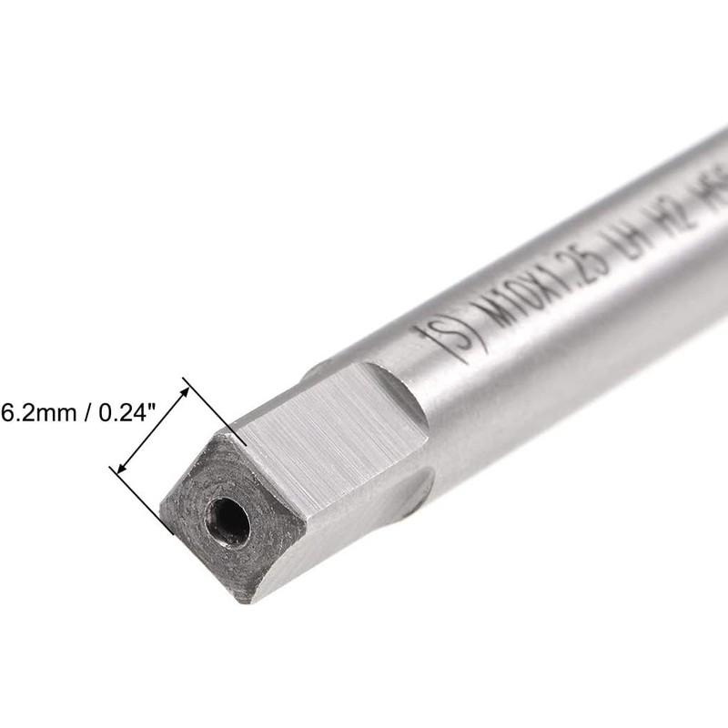 TOP-VIGOR M10 x 1.25mm Left Hand Screw Thread Tap, H2