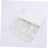 Healeved Strong Sturdy Nail Tips of 600pcs Flat Fake Nails