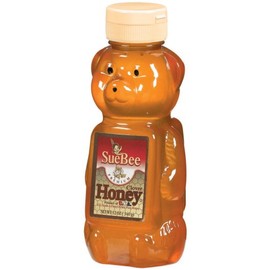 Sue Bee Clover Honey Bears, 12-Ounce Units (Pack of 12)