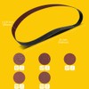 15 Pcs 1-1/8 x 21 Inch Assorted Aluminum Oxide Belt