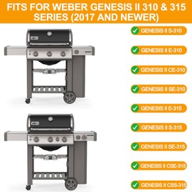 66354 Igniter Kit for Weber GS4 Genesis II Grill Parts Ignition 69308 for Weber GS4 2 E-310 Replacement, Genesis 2 E315, 2 S310, II S315, II SE-310, II SE-315, II CE-310, II CSE-315, II CSS-315 Grills