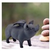 Bellaa 26096 Whimsical Flying Pig Statue Angel Hog Heaven Farmhouse