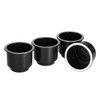 4Pcs/Set Recessed Drop In Plastic Cup Drink Can Holder For