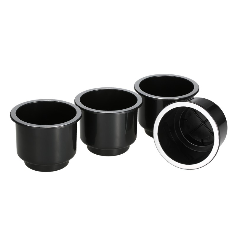 4Pcs/Set Recessed Drop In Plastic Cup Drink Can Holder For
