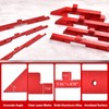 LEONTOOL 4-in-1 Woodworking Router Table Setup Bars, 7Pcs Aluminum Precision