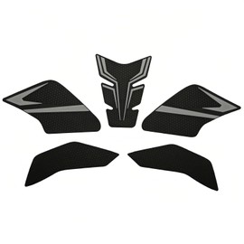 Tank Pad for Suzuki GSX8S GSX-8R GSX 8S 8R 2023-24-2025 Motorcycle Gas Tank Protector Fuel Tank Sticker Accessories Parts Anti-Slip Scratch Durable Honeycomb Design (Gray)