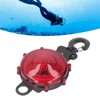 LED Underwater Flash Light ABS Portable BCD Water Float Cylinder