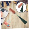 jojofuny Chinese Seal Wood Stamp Name Seal Tassel Sandalwood Calligraphy