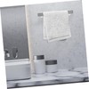Mipcase Bathroom Towel Mount Easy Install No Drilling Multifunctional Storage