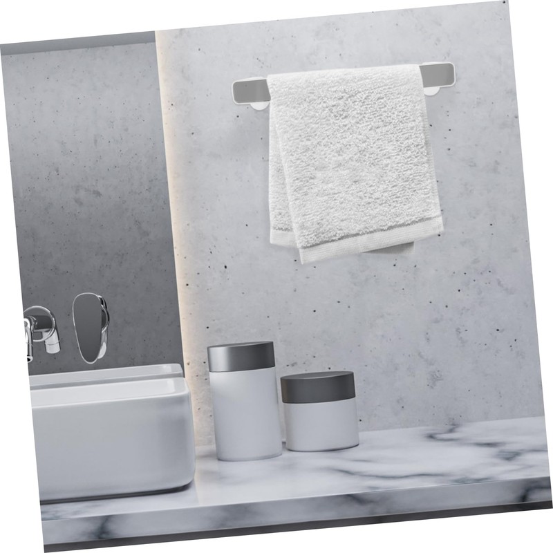 Mipcase Bathroom Towel Mount Easy Install No Drilling Multifunctional Storage