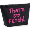 Hippowarehouse That's So Fetch printed make up cosmetic wash bag