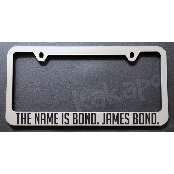 Unbranded The Name Is Bond James Bond 007 Fans !