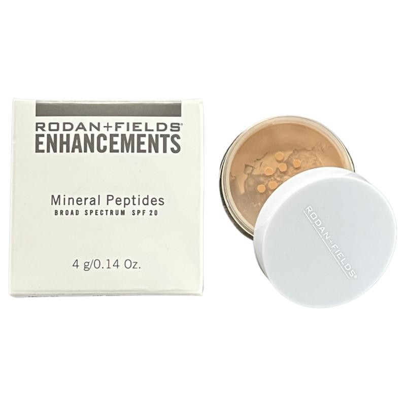 NEW Rodan + Fields Enhancements Mineral Peptides MEDIUM Foundation Cosmetic