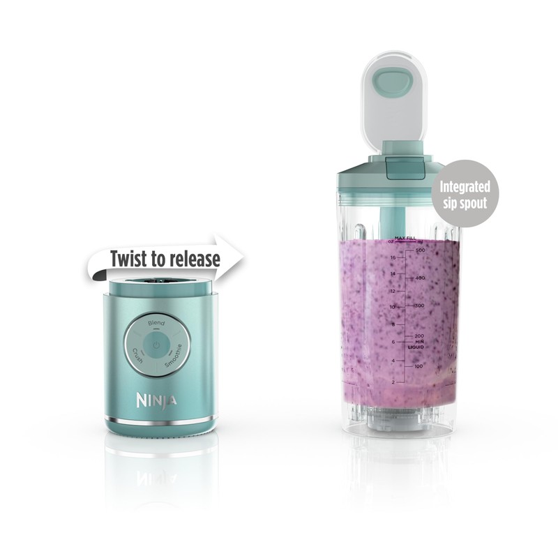 Ninja BC251MT Blast Max Personal Cordless Blender for Smoothies, Blend,