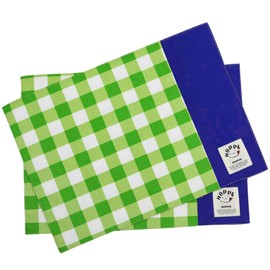 Placemat, Navy Checker, Kindergarten Commuting to School, Preparation, School Entrance, Lunch Mat, Tablecloth, Lunch Mat