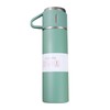 500ml Stainless Steel Vacuum Flask Set Portable Insulated Bottle with