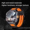 findtime Large Men's Smartwatch with 2.0 Inch HD Display, LED