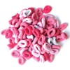 100 Super Soft Hair Ponios, Girls Hair Accessories, Ponytail Holders,