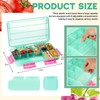 2 Pcs Large Snack Box Containers Waterproof Charcuterie Tackle Box,