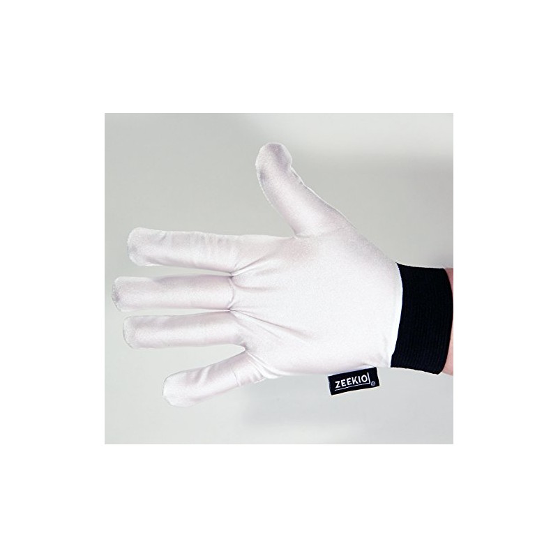 Zeekio Five Finger Yo-Yo Glove - Extra Large White