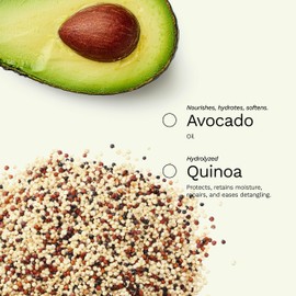 GINGER MILK Intensive Repair Leave-In Styling Cream for dry hair damaged by dyes, chemical processes, blow dryers and hot styling tools | BE BOLD (8 Fl Oz (Pack of 1))