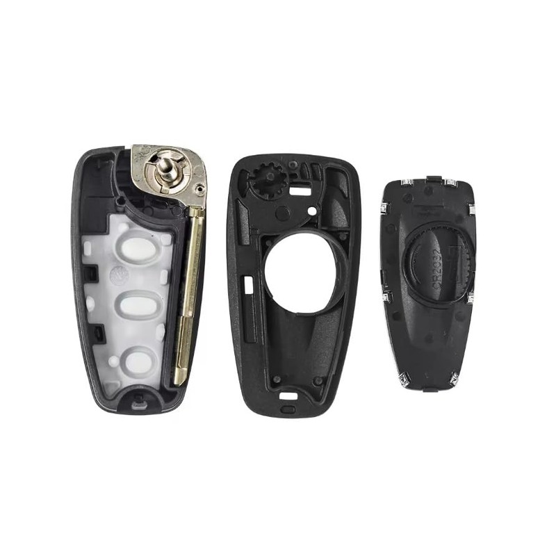 Flip Key Shell Compatible with Ford Focus, Mondeo, Fusion, Fiesta,