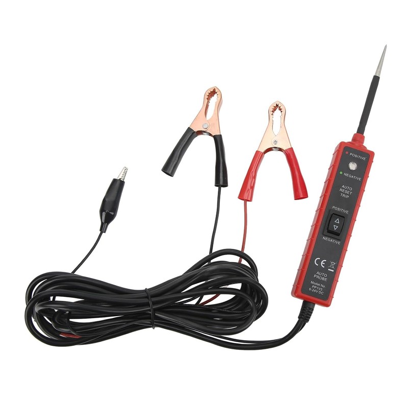 Probador de Circuito de Coche con Luz Led 6 24
