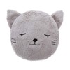 Atmosphera Children's Cushion Cat Faux Fur Diameter 28 cm Grey