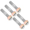 M10x1.25 50mm Turbo Stud Kit, Bolt Exhaust Port Stud Nuts