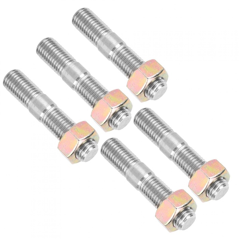 M10x1.25 50mm Turbo Stud Kit, Bolt Exhaust Port Stud Nuts
