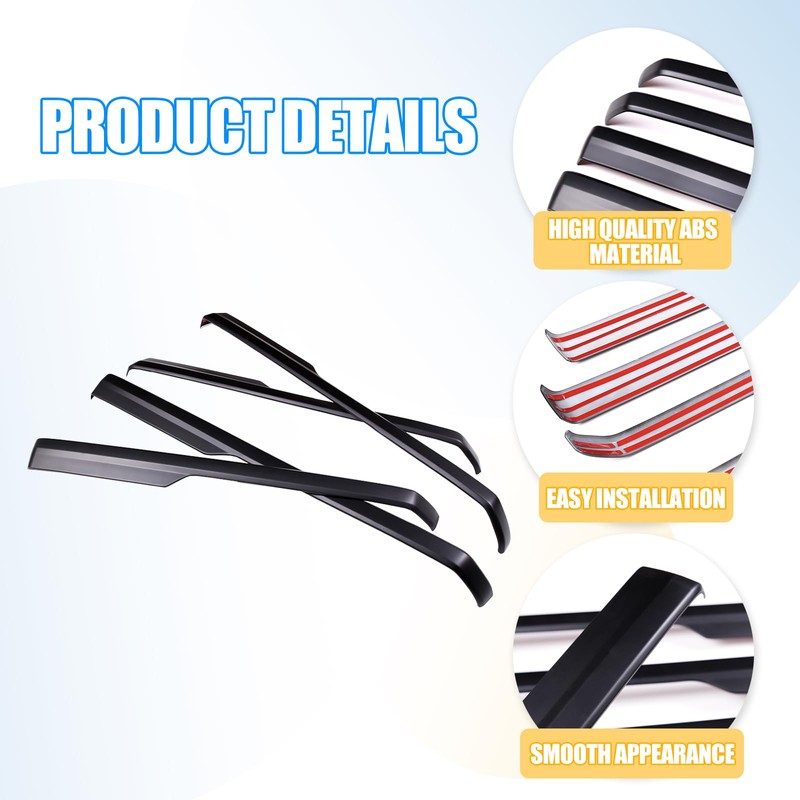 LLKUANG Car Inner Door Armrest Panel Decoration Strip Trim Compatible