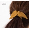 [ジュエルボックス] JewelVOX ワイヤーポニー ヘアアクセサリー シンプル カラー ワイヤー リボン ポニー おしゃれ