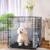 Hombys Dog Crate Bumper with Ties - Soft Crate Accessory