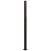 CRL D990DU18C Duranodic Bronze 18" Center Design Series Partition Post