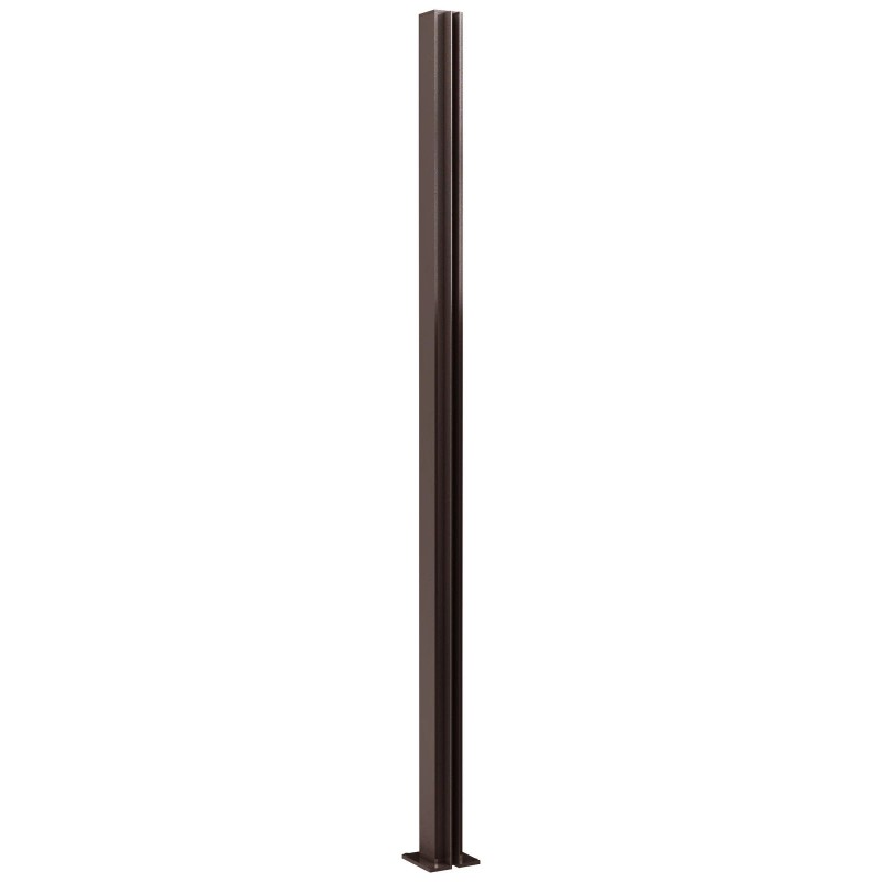 CRL D990DU18C Duranodic Bronze 18" Center Design Series Partition Post